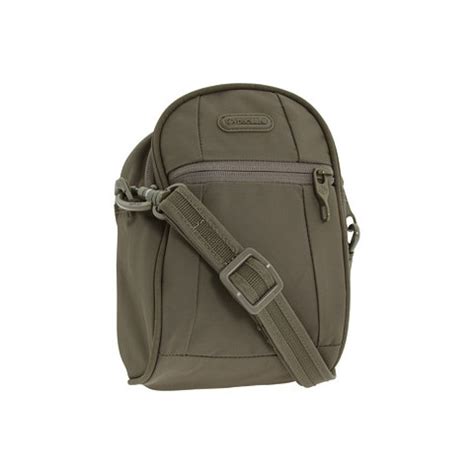 Pacsafe Metrosafe 100 GII Hip and Shoulder Bag Jungle Green